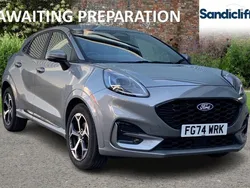 Solar silver (premium paint) Used 2024 Ford Puma Hatchback | £20,200 (Fair price)