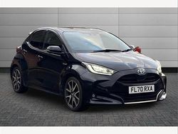 Black Used 2020 Toyota Yaris Hybrid Hatchback | £15,295 (A bit pricey)