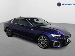 Blue Used 2023 Audi A5 S-Line Coupe | £27,749 (Good price)