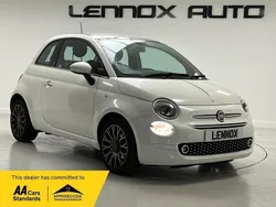 White Used 2019 Fiat 500 Anniversary Hatchback | £6,990 (Fair price)