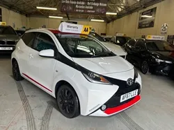White Used 2017 Toyota Aygo x-press Hatchback | £6,797 (Fair price)