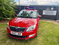 Red Used 2013 Skoda Fabia GreenLine Hatchback | £2,499 (Fair price)