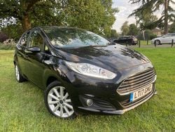 Black Used 2017 Ford Fiesta Titanium Hatchback | £6,290 (Good price)
