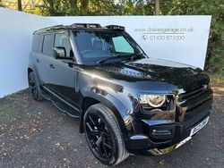 Black Used 2021 Land Rover Defender HSE SUV | £44,990