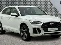 White Used 2021 Audi Q5 Competition SUV | £33,211 (Fair price)