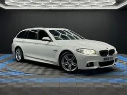 White Used 2014 BMW 520 M Sport Estate | £8,490 (Fair price)