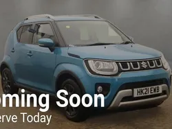 Blue Used 2021 Suzuki Ignis SZ5 Hatchback | £9,290 (Fair price)