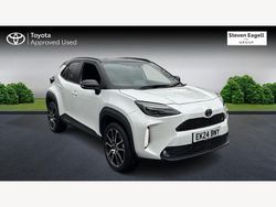 White/black Used 2024 Toyota Yaris Hybrid Sport Hatchback | £23,790 (Expensive)