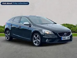 Black Used 2015 Volvo V40 R-Design Estate | £9,250 (Fair price)