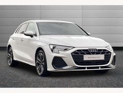 White Used 2025 Audi A3 e-tron S-Line Hatchback | £28,350 (Fair price)