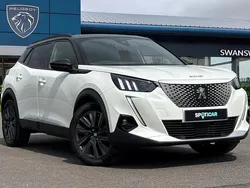 White Used 2022 Peugeot e-2008 Premium SUV | £15,495 (Fair price)