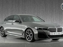 Grey Used 2021 BMW 520 M Sport | £25,990 (Fair price)