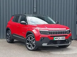 Red Used 2024 Jeep Avenger EV Summit SUV | £19,998 (Expensive)