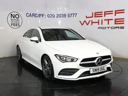 White Used 2019 Mercedes CLA220 AMG line Sedan | £20,988 (Good price)