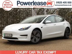White Used 2022 Tesla Model 3 Standard Range Plus Sedan | £16,479 (Super price)