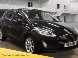 Black Used 2018 Ford Fiesta Titanium X Hatchback | £8,000 (Fair price)