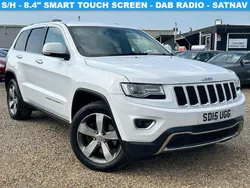 White Used 2015 Jeep Grand Cherokee Limited SUV | £10,250 (Good price)