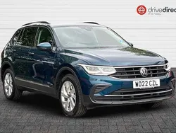 Blue Used 2022 VW Tiguan S SUV | £21,000 (Good price)
