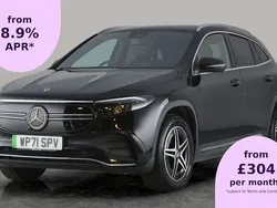 Black Used 2022 Mercedes EQA250 AMG line SUV | £20,641 (Fair price)