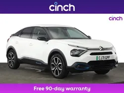 White Used 2022 Citroën e-C4 Shine Hatchback | £11,199 (Good price)