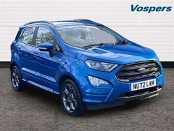 Blue Used 2022 Ford Ecosport ST-Line SUV | £14,000 (Fair price)