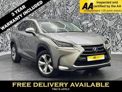 Silver Used 2016 Lexus NX300h SUV | £16,795 (A bit pricey)