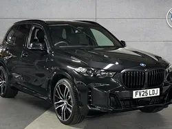 Black New 2025 BMW X5 M Sport SUV | £80,827 (A bit pricey)