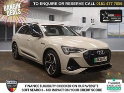 Beige Used 2021 Audi e-tron Black Edition SUV | £25,480 (Fair price)