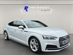 White Used 2017 Audi A5 Sportback S-Line Hatchback | £16,500 (Fair price)