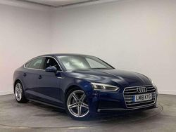Blue Used 2018 Audi A5 Sportback S-Line Hatchback | £17,500 (Fair price)