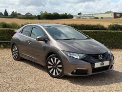 Brown Used 2014 Honda Civic SR Hatchback | £9,250 (Fair price)