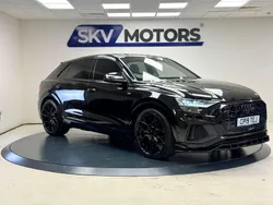 Black Used 2019 Audi Q8 S-Line SUV | £37,477 (A bit pricey)