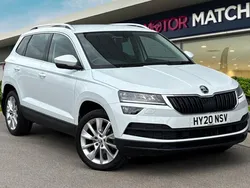 White Used 2020 Skoda Karoq SE L SUV | £15,990 (Good price)