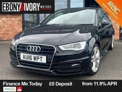 Black Used 2016 Audi A3 S-Line Hatchback | £9,990 (Good price)