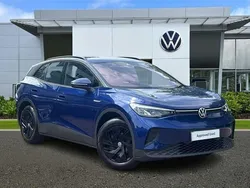 Blue dusk Used 2021 VW ID.4 Pure SUV | £13,444 (Fair price)