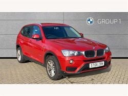 Red Used 2016 BMW X3 SUV | £12,495 (Good price)