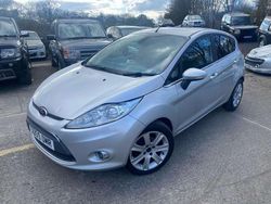 Silver Used 2009 Ford Fiesta Titanium Hatchback | £1,575 (Fair price)