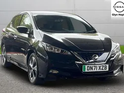 Black Used 2021 Nissan Leaf Tekna Hatchback | £10,465 (Fair price)