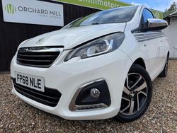 White Used 2018 Peugeot 108 Collection Hatchback | £5,695 (Fair price)