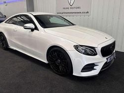 White Used 2018 Mercedes E300 AMG line Coupe | £19,749 (Good price)