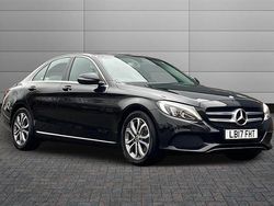 Obsidian black Used 2017 Mercedes C200 Premium Sedan | £13,390 (Fair price)
