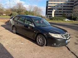 Black Used 2008 Saab 9-3 Linear Estate | £749 (Super price)