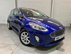 Blue Used 2017 Ford Fiesta Zetec Hatchback | £6,995 (Fair price)