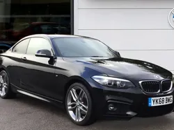 Black Used 2018 BMW 220 M Sport Coupe | £16,950 (A bit pricey)