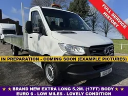 White Used 2021 Mercedes Sprinter Van | £23,994 (A bit pricey)