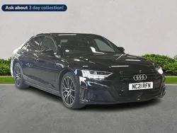Black Used 2021 Audi A8 Black Edition Sedan | £29,649 (Fair price)