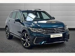 Blue Used 2022 VW Tiguan R-line SUV | £25,491 (Fair price)