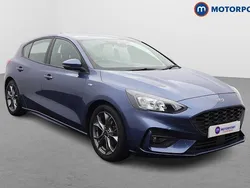 Blue Used 2020 Ford Focus ST-Line Hatchback | £12,349 (Fair price)