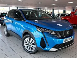 Vertigo blue Used 2021 Peugeot 3008 Active Premium SUV | £14,389 (Fair price)