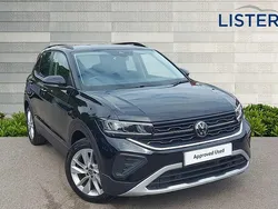 Deep black Used 2024 VW T-Cross Match SUV | £20,490 (A bit pricey)